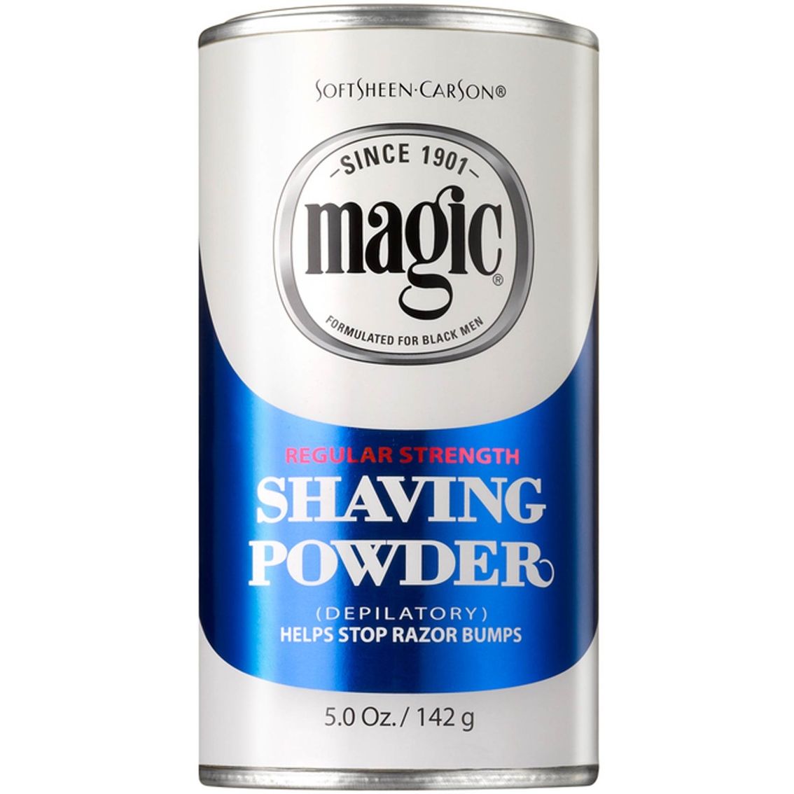 Magic Shaving Powder Blue – Scheerpoeder voor Zachte Huid (142g)