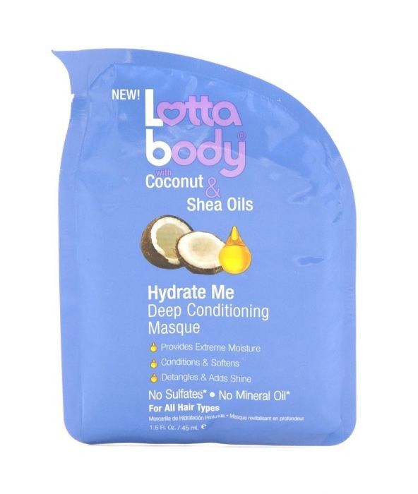Lottabody Hydrate Me – Diepconditionerende Masker voor Alle Haartypes (45ml)