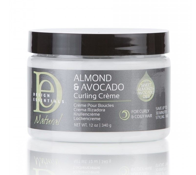 Design Essentials Curling Crème – Voedende Crème voor Krullend Haar (340g)