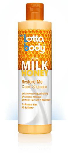 Lottabody Cream Shampoo – Herstellen en Hydrateren voor Natuurlijk Haar (300 ml)