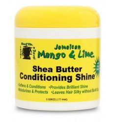 Jamaican Mango & Lime Shea Butter – Glanzende Crème voor Alle Haartypes (177ml)