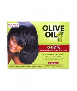 ORS No Lye Relaxer Kit – Beschermende Ontkruller voor Dik Haar (Normal)