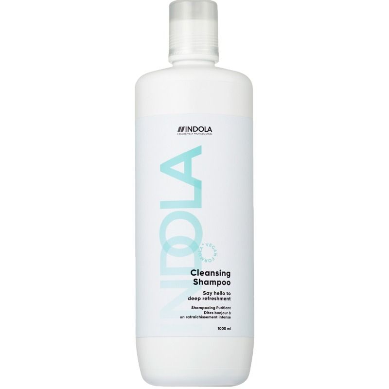 Indola Cleansing Shampoo – Diepe Reiniging voor Stralend Haar (1000ml)