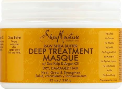 Shea Moisture Deep Treatment Masque – Intensieve Hydratatie voor Droog Haar (340g)