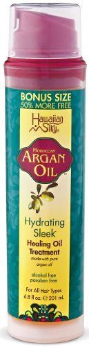Hawaiian Silky Argan Oil – Hydraterende Behandeling voor Beschadigd Haar (200ml)