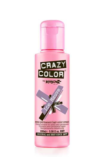 Crazy Color Haarverf – Semi-Permanente Kleur Ice Mauve (100ml)