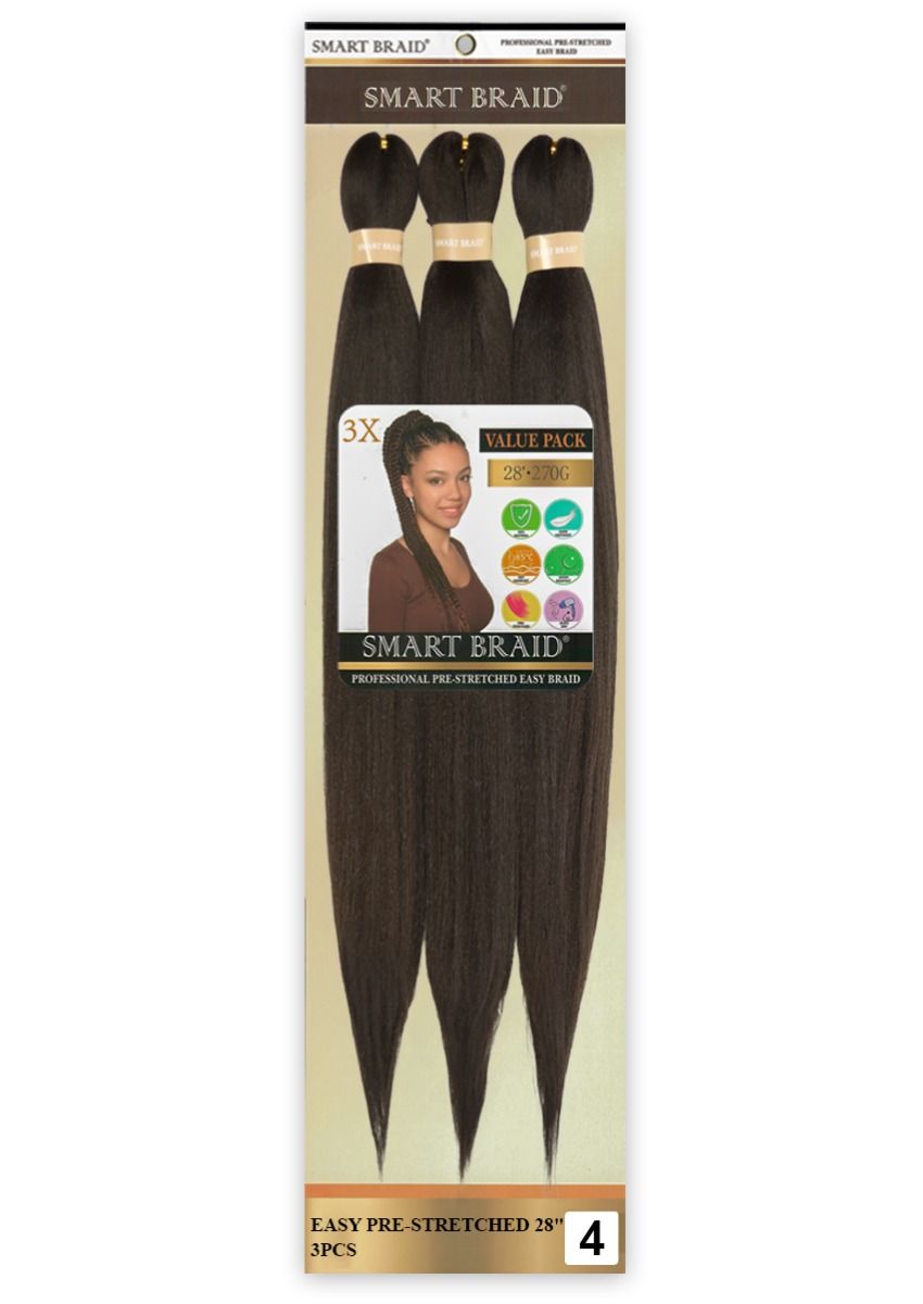Smart Braid Pre Stretched – Professionele Vlechten voor Lang Haar (28 Inch)