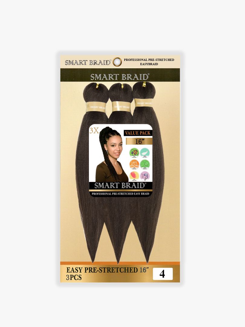 Smart Braids Pre Stretched – Eenvoudig Te Briden Haar (16 inch)