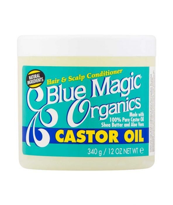 Blue Magic Organics Castor Oil – Voedende Olie voor Droog Haar (340g)