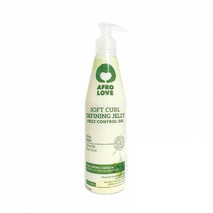 Afro Love Soft Curl Defining Jelly – Frizz Controle voor Krullend Haar (290ml)