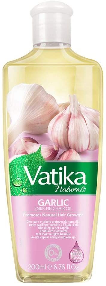 Dabur Vatika Haarolie – Rijk aan Knoflook voor Gezond Haar (200ml)