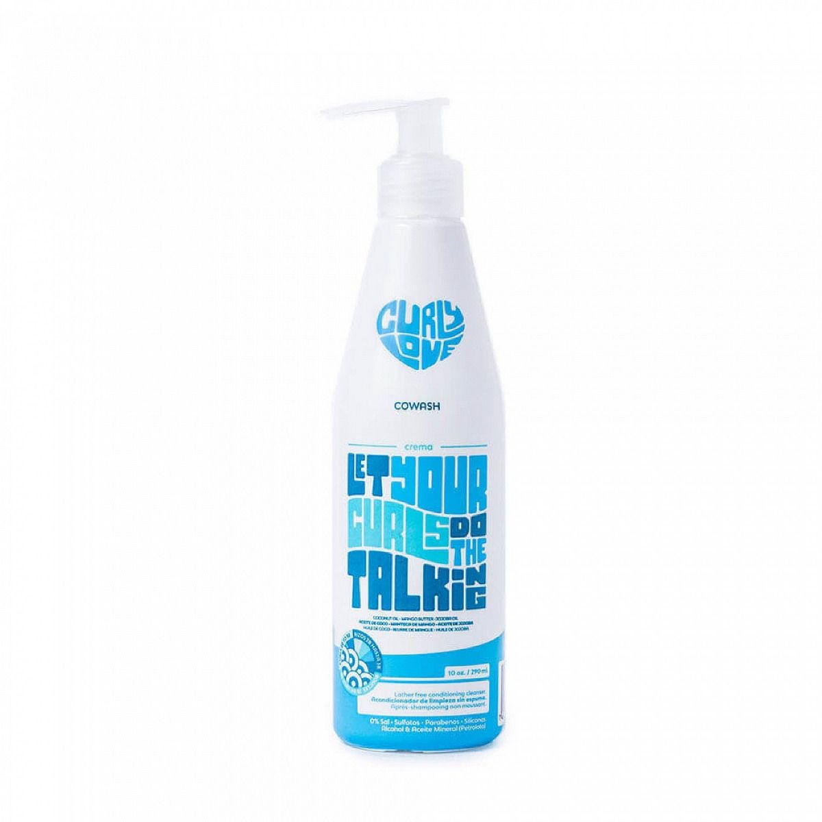 Curly Love Co-Wash – Cleansende Crème voor Krullend Haar (284ml)