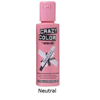 Crazy Color Haarverf – Neutrale Kleur voor Elk Haartype (100ml)