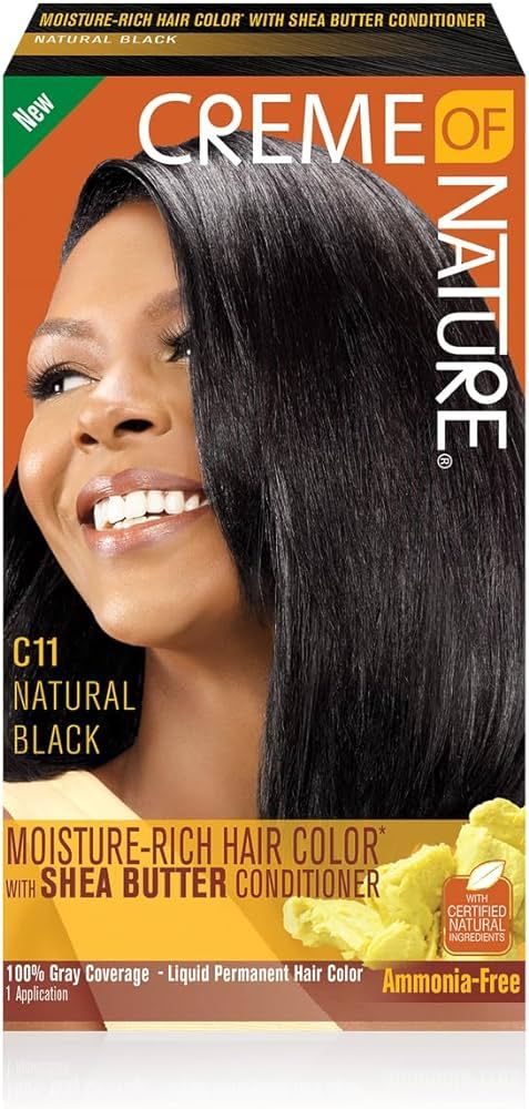 Creme Of Nature Haarkleur Kit – Vochtige Kleur voor Alle Haartypes (C11)