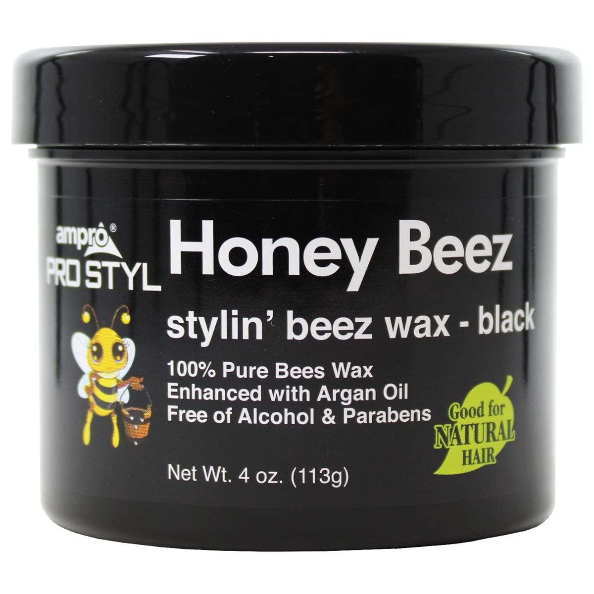 Ampro Honey Beez Wax – Voedende Styling voor Alle Haartypes (113g)