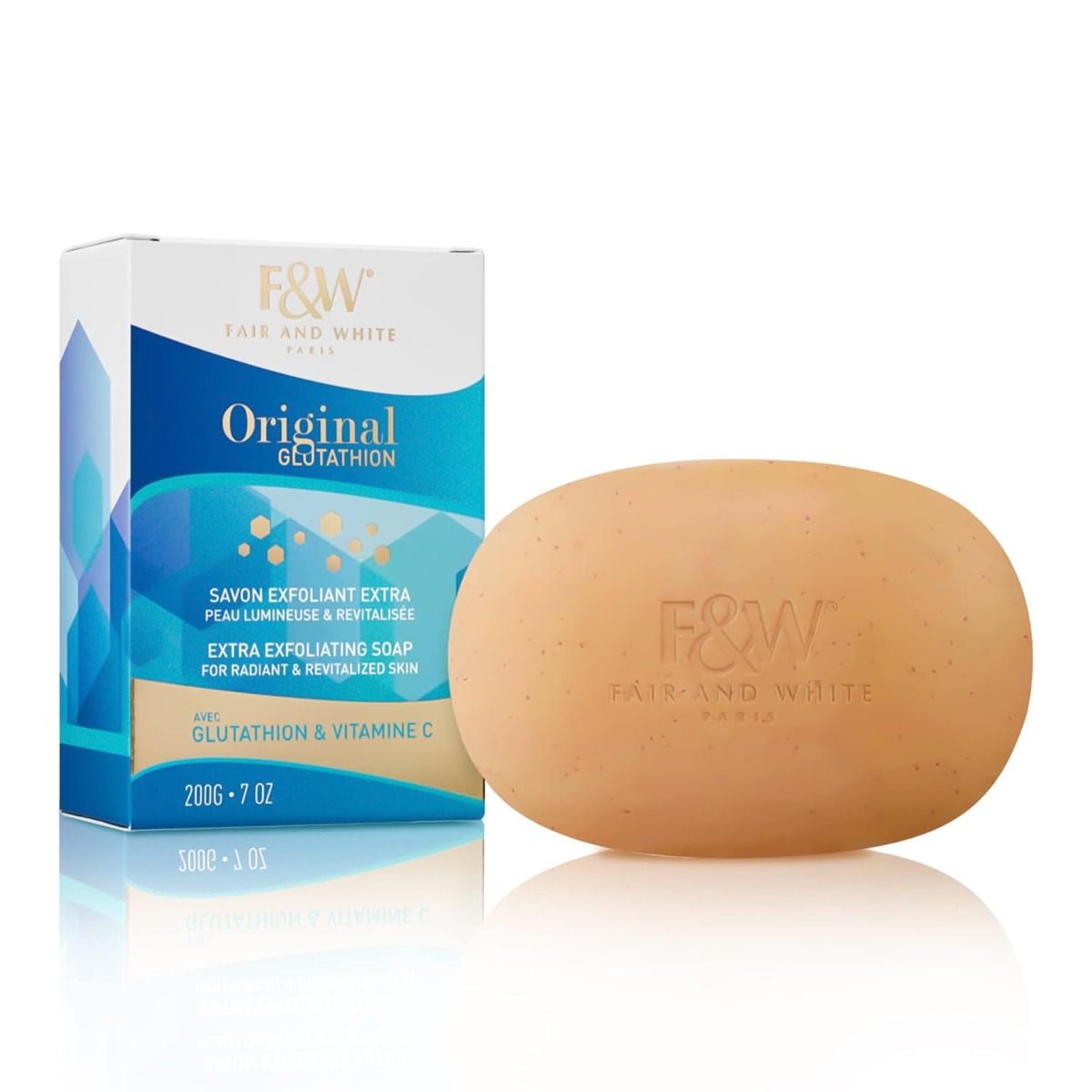 Fair and White Exfoliërende Zeep – Voor Stralende Huid (200g)