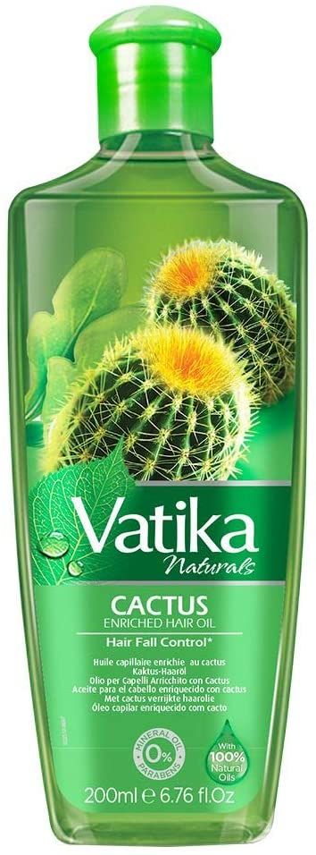 Dabur Vatika Haarolie – Haaruitval Controle met Cactus (200ml)