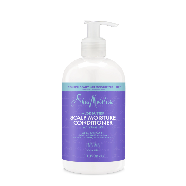 Shea Moisture Conditioner – Vochtinbrengende Zorg voor de Scalp (384ml)