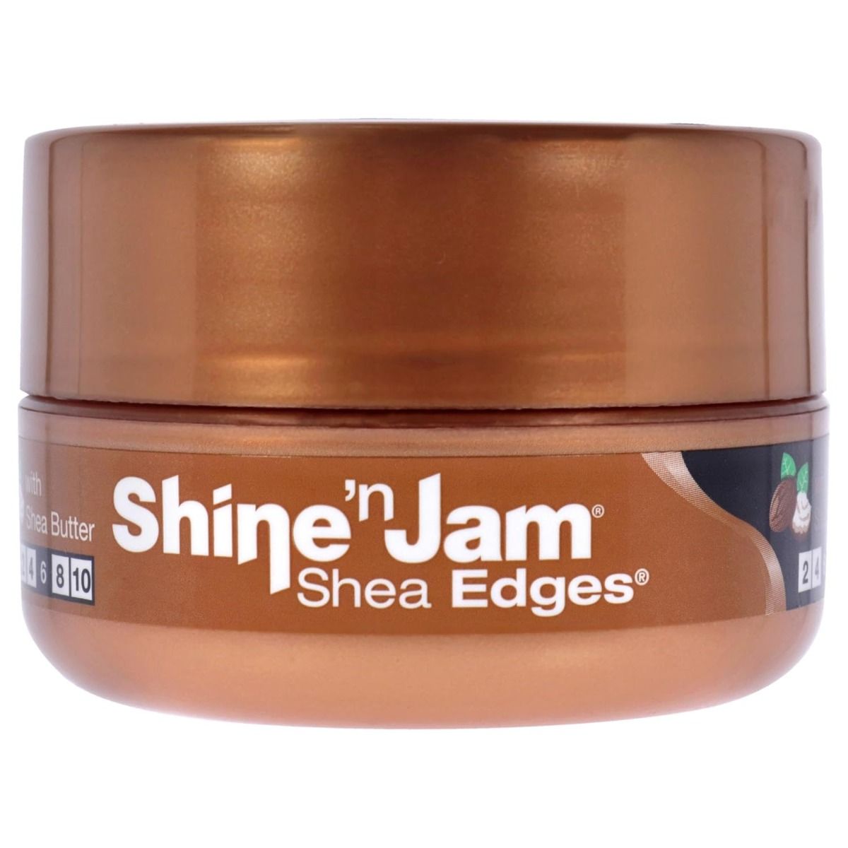 Shine 'n Jam Shea Edges – Sleek Gel voor Natuurlijk Haar (63g)