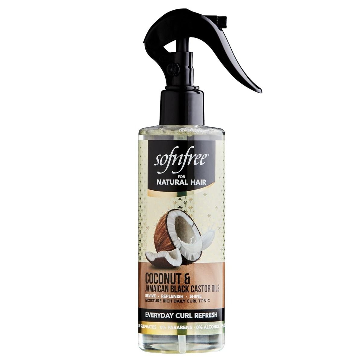 Sofn’free Curl Refresher Spray – Hydraterende Spray voor Krullend Haar (240ml)