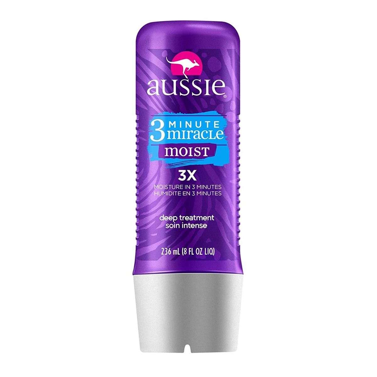 Aussie 3 Minute Miracle Moist – Intensieve Hydratatie voor Alle Haartypes (236ml)