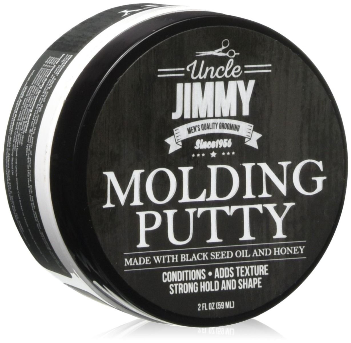 Uncle Jimmy Molding Putty – Textuur en Sterke Fixatie voor Alle Haartypes (59ml)