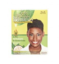 Soft & Beautiful Botanicals Texturizer – Voedende No-Lye Kit voor Coarse Haar (zeker grootte)