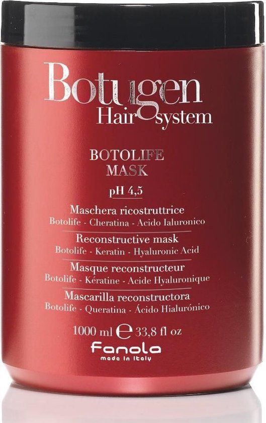 Fanola Botugen Botolife Mask – Herstellende Masker voor Beschadigd Haar (1000ml)