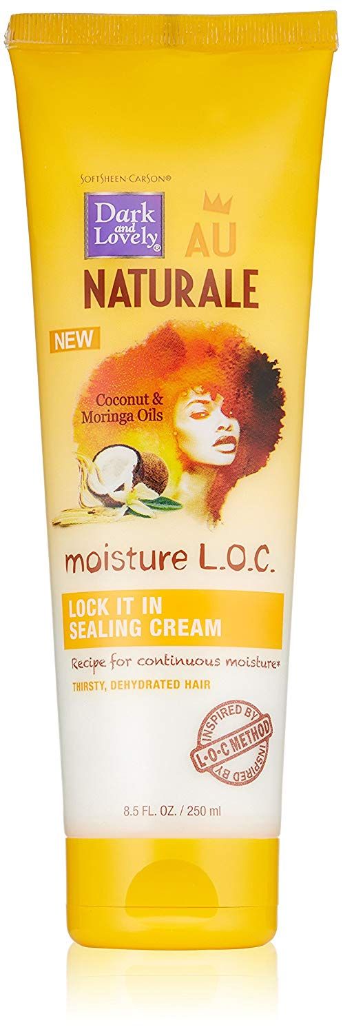 Dark and Lovely L.O.C. Crème – Vochtinbrengende Sealing voor Krullend Haar (250ml)