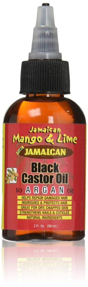Jamaican Mango & Lime Black Castor Oil – Hydraterende Olie voor Alle Haartypes (59ml)