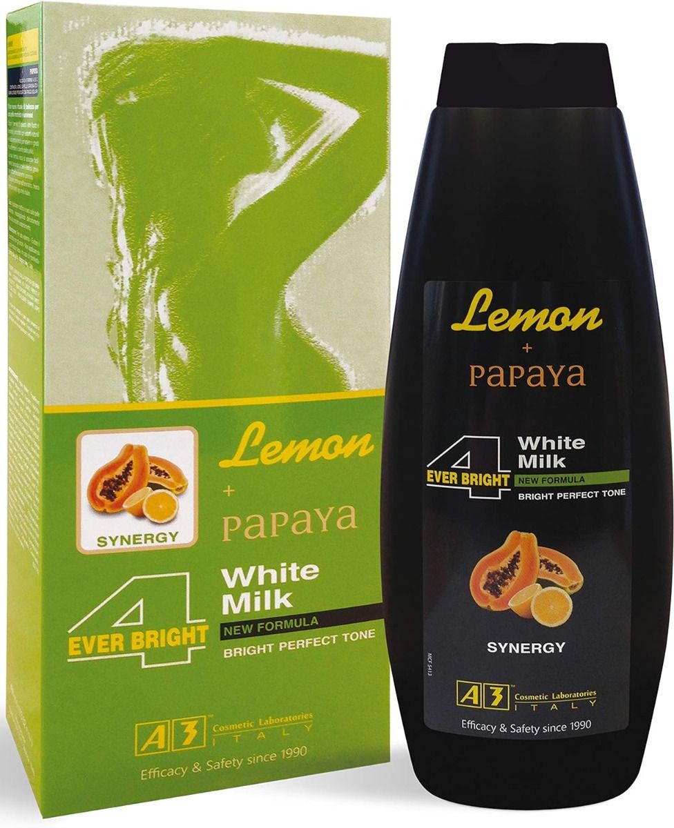 A3 Body Milk – Verhelderende Lotion met Papaya voor Alle Huidtypes (400ml)
