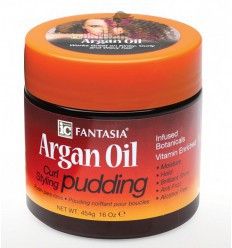 Fantasia Argan Oil Curl Styling Pudding – Styling voor Krullend Haar (454g)
