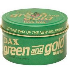 DAX Green & Gold Haarwax – Sterke Hold voor Kort Haar (99g)