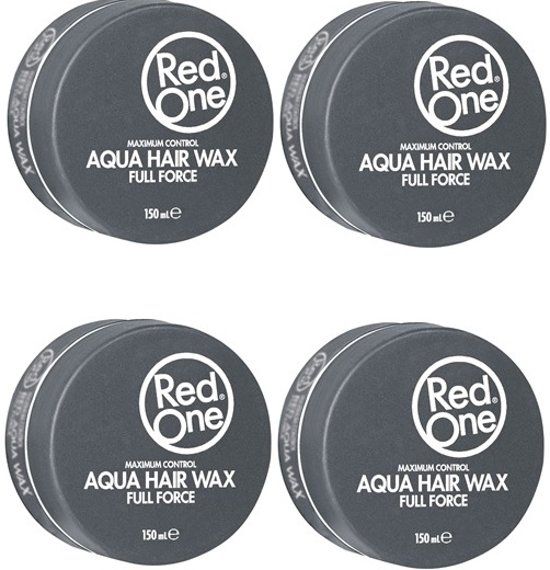 Red One Wax – Maximaal Beheer voor Alle Haartypes (4x150ml)