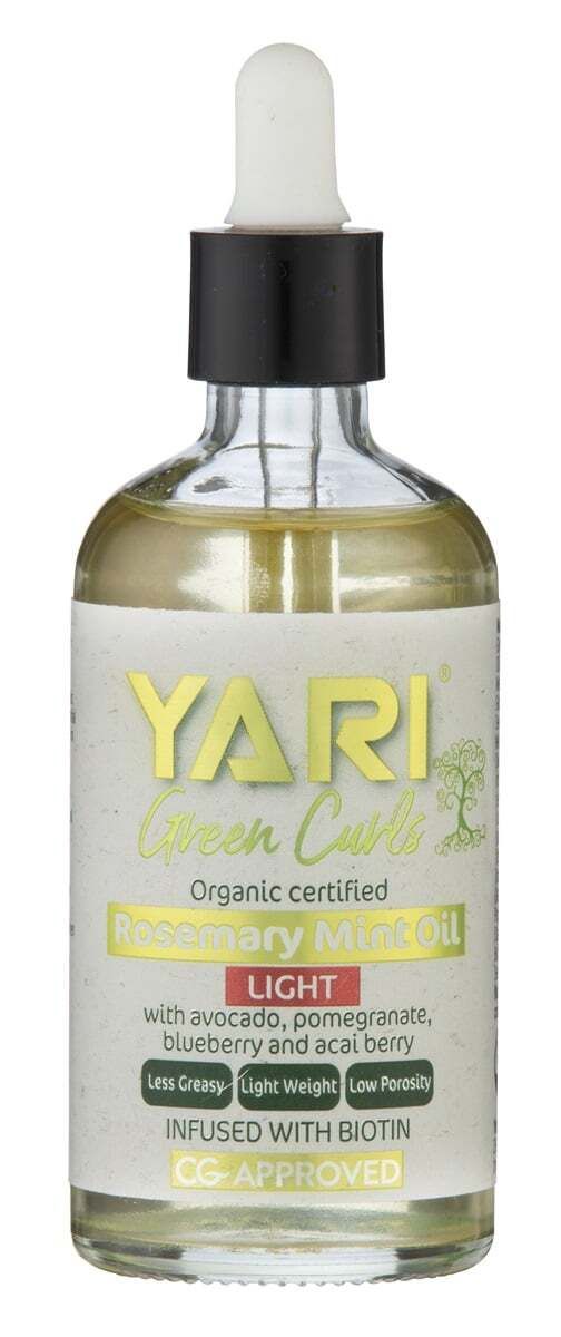 Yari Rosemary Mint Olie – Verfrissend voor Krullend Haar (100ml)