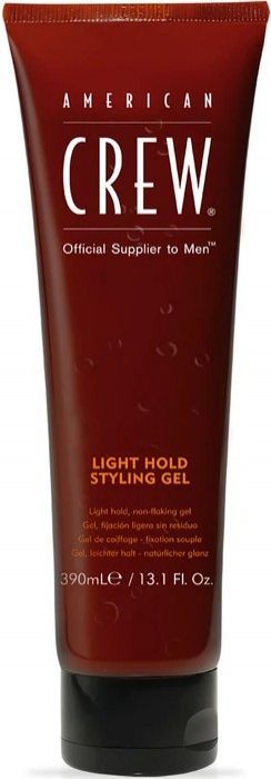 American Crew Light Hold Styling Gel – Licht Hold voor Alle Haartypes (390ml)