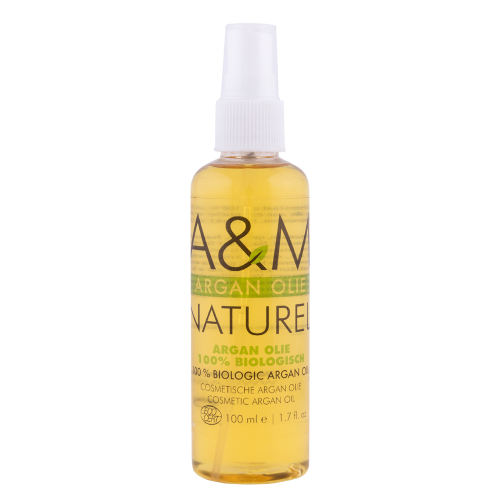 A&M Argan Olie Spray – Diepe Hydratatie voor Huid en Haar (100ml)