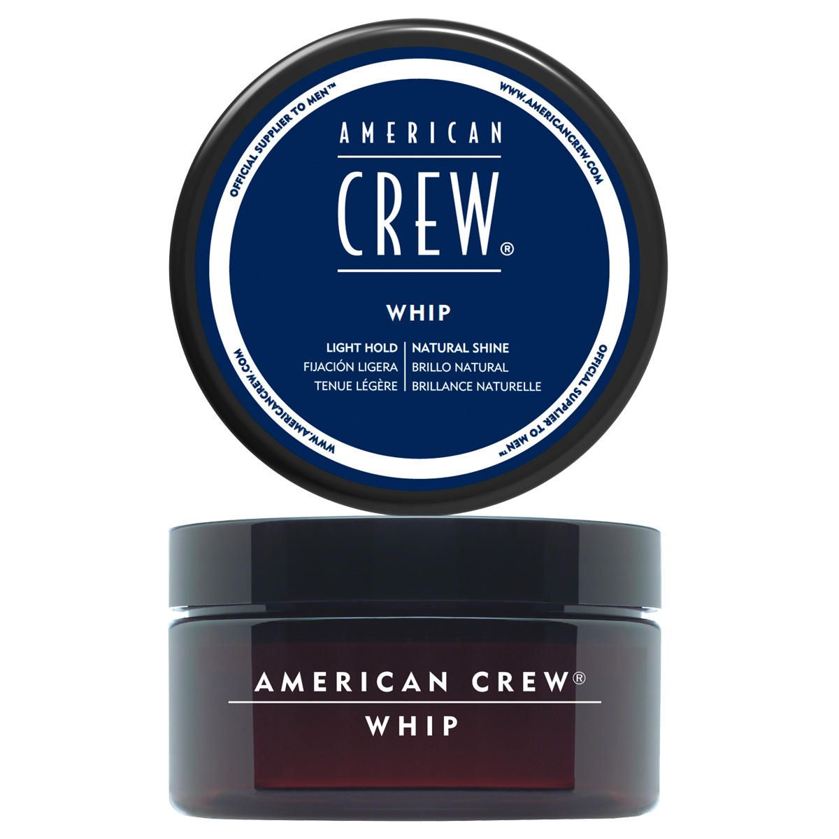 American Crew Cream Whip – Lichtgewicht Stylingcrème voor Alle Haartypes (85g)