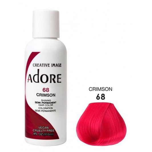 Adore Semi Permanente Haarkleur – Stralende Rood voor Elke Haartype (118 ml)