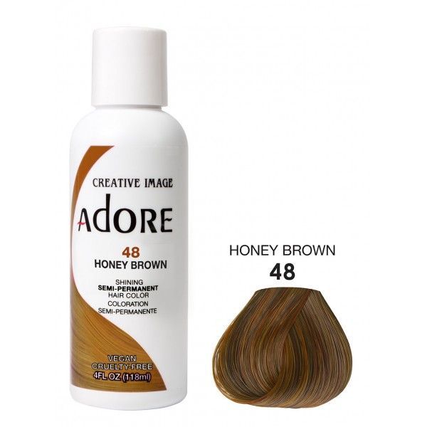 Adore Semi-Permanent Haarkleur – Natuurlijke Glans voor Alle Haartypen (118ml)