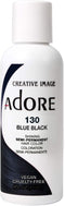 Adore Semi-Permanente Haarkleur – Stralende Blauw Zwart voor Alle Haartypes (118ml)