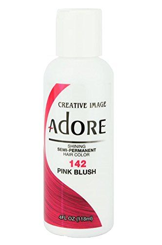 Adore Semi-Permanente Haarkleur – Stralende Roze Blush voor Alle Haartypes (118ml)