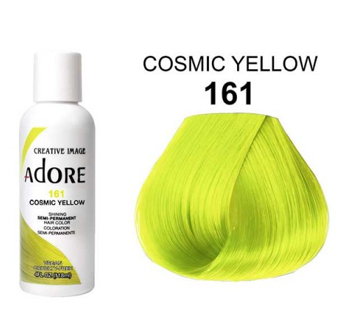 Adore Semi-Permanente Haarkleur – Stralend Geel voor Alle Haartypes (118ml)
