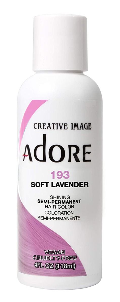 Adore Semi-Permanent Haarkleur – Zacht Lavendel voor Alle Haartypes (118ml)