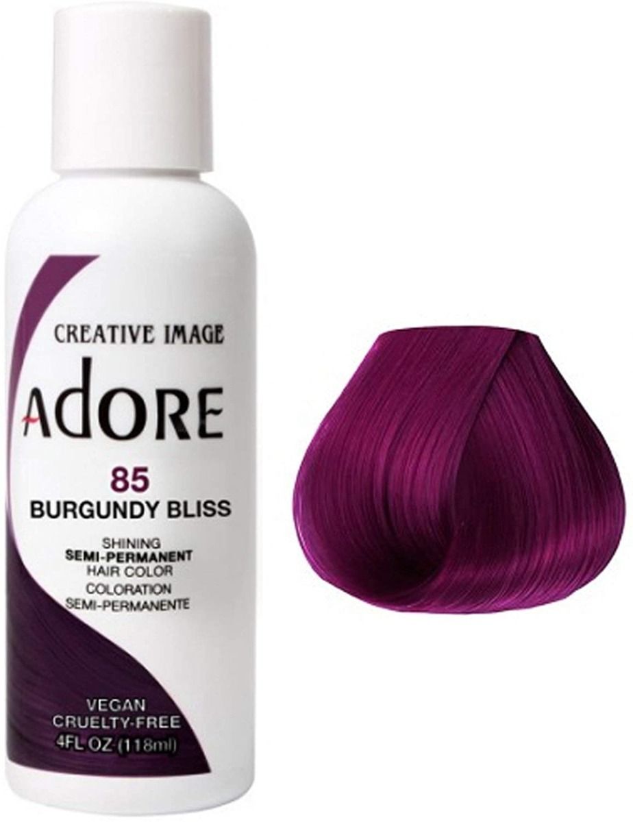Adore Semi-Permanente Haarkleur – Glanzende Kleur voor Alle Haartypes (118ml)