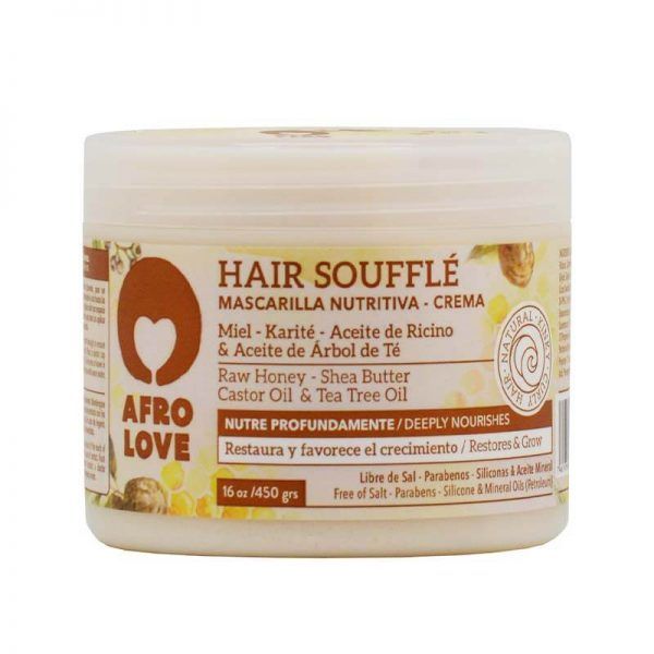 Afro Love Hair Souffle – Diep Voedende Masker voor Droog Haar (450g)