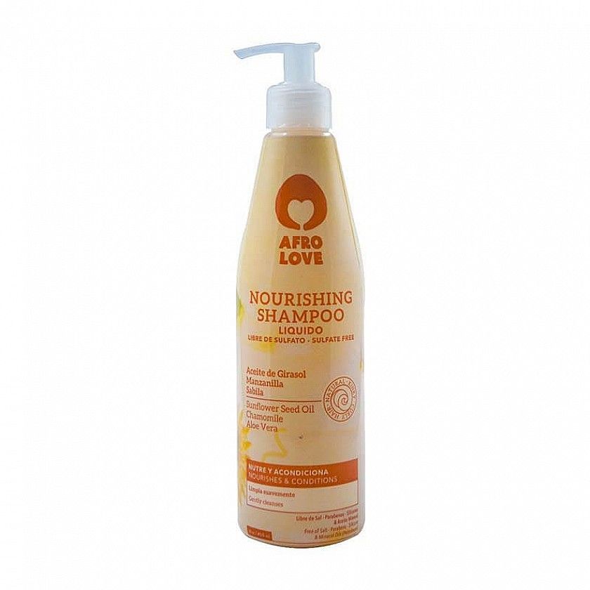 Afro Love Shampoo – Voedende Reiniging voor Krullend Haar (450ml)