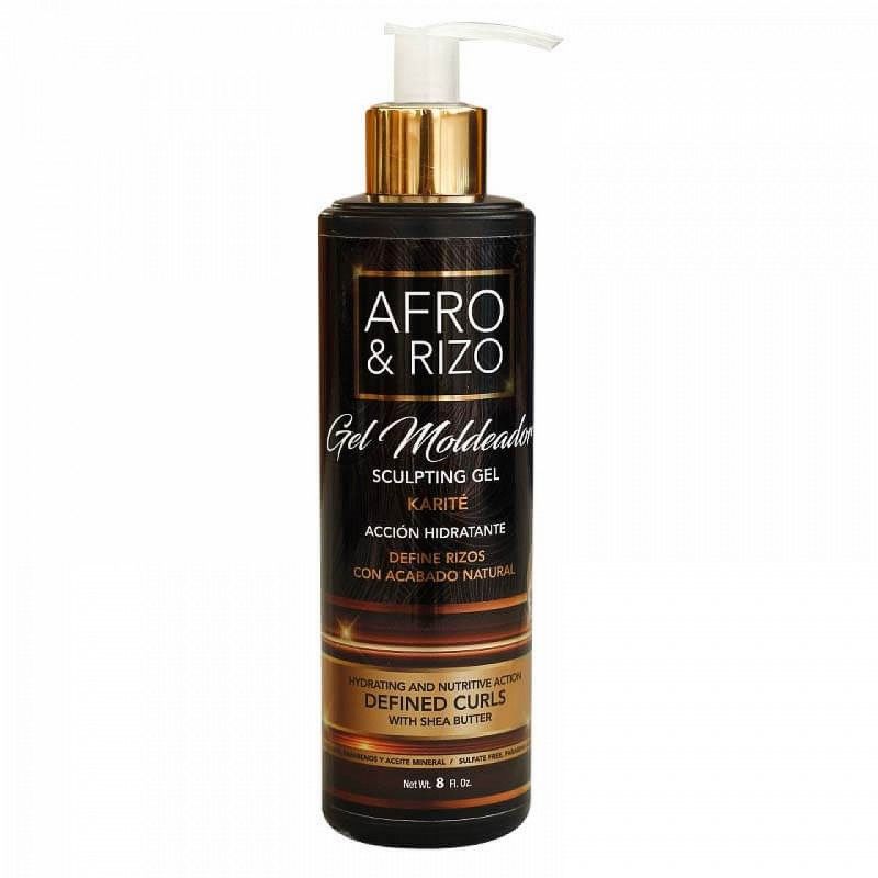 Afro & Rizo Sculpting Gel – Voedende Gel voor Gedefinieerde Krullen (480ml)