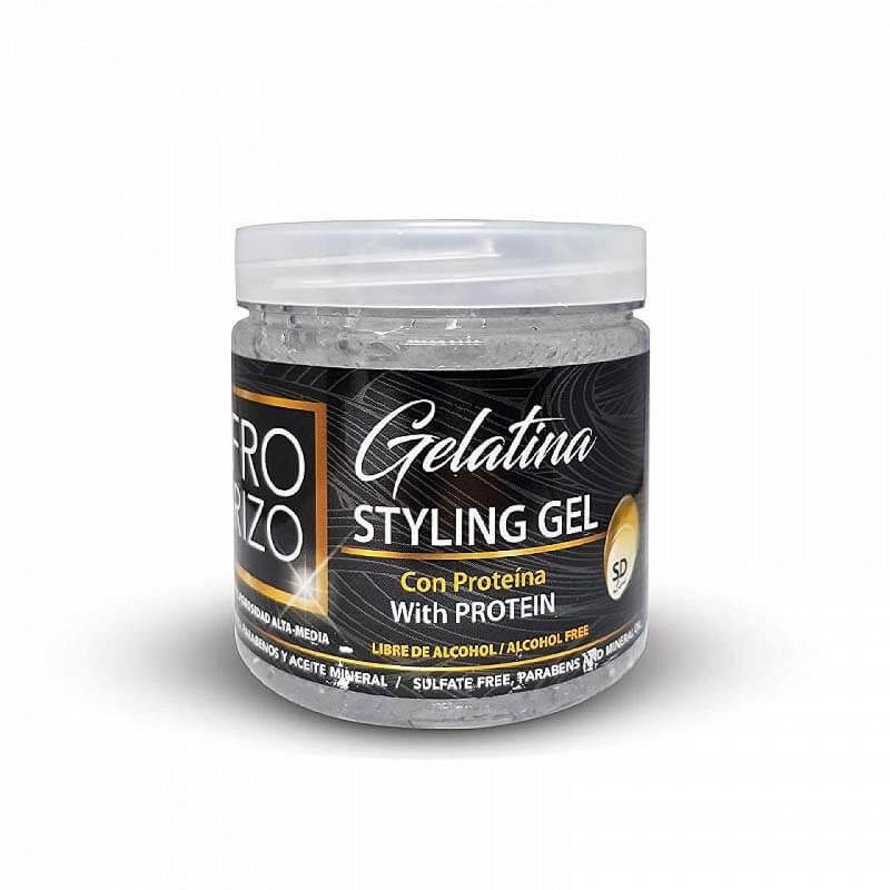 Afro & Rizo Styling Gel – Definerende Gel met Proteïne voor Krullend Haar (453g)