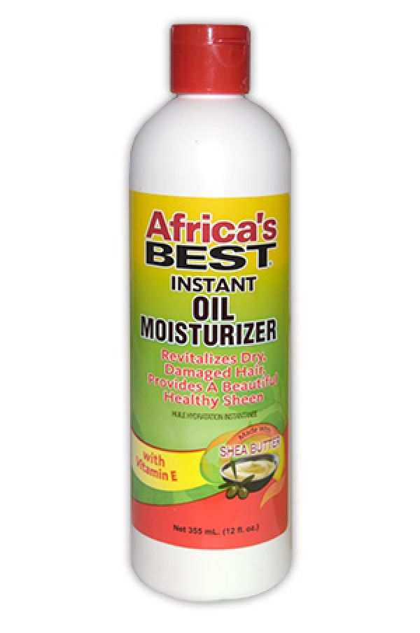 Africa's Best Instant Oil Moisturizer – Hydratatie voor Droog Haar (355ml)